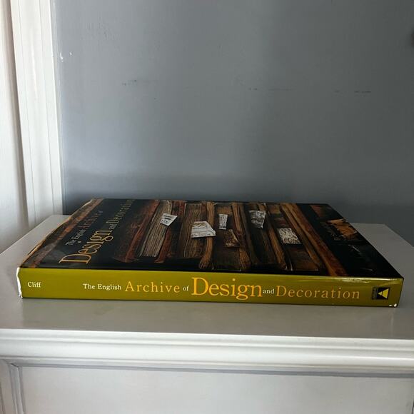 The English Archive of Design & Decoration hardcover coffee table book - Picture 2 of 6